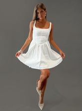 Martie Mini Dress White