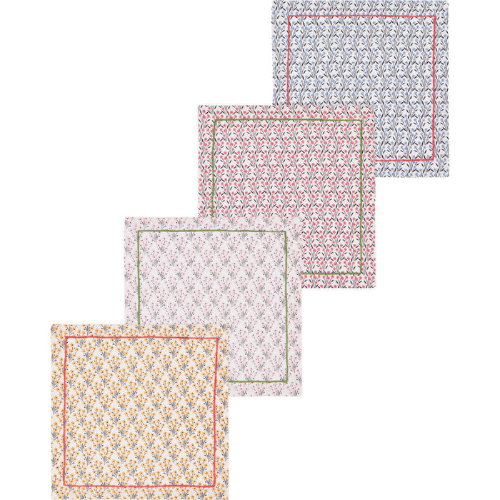 Bouquet Cocktail Napkins Set of 4