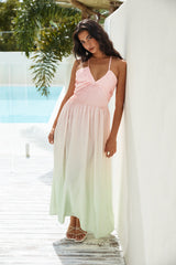 Energetic Lover Maxi Dress Green