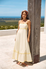 Fully Invested Maxi Dress Yellow