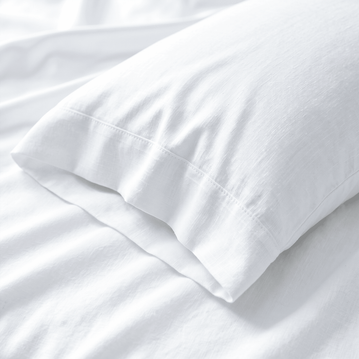 100% European Flax Linen Pillwocase Pair - Delara