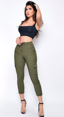 Ilva Black Square Neck Crop top