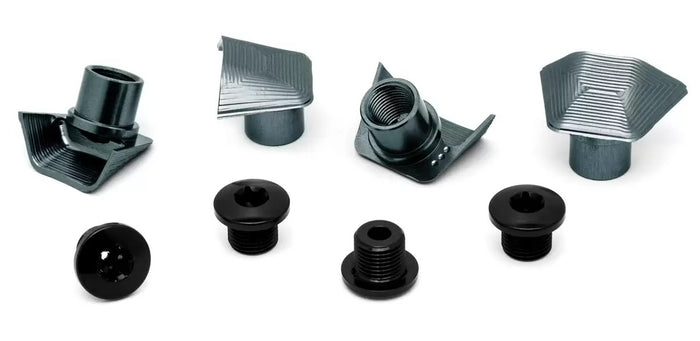 Absolute Black Crank Bolt Cover Set