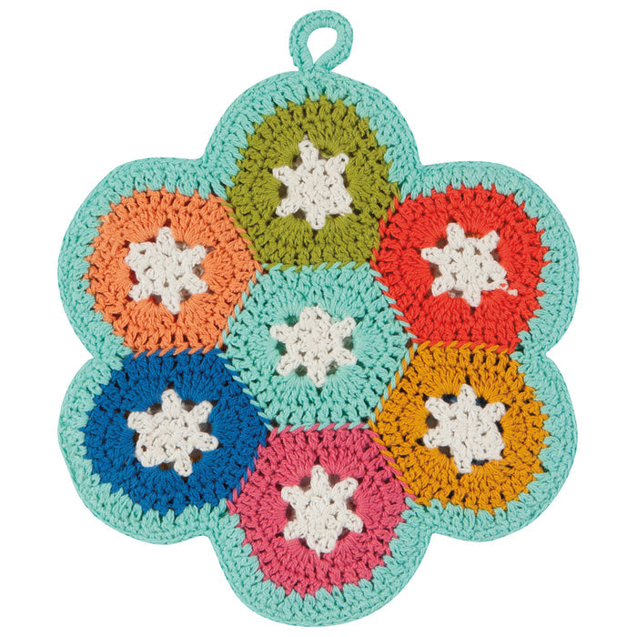 Loop de Loop Crochet Trivet